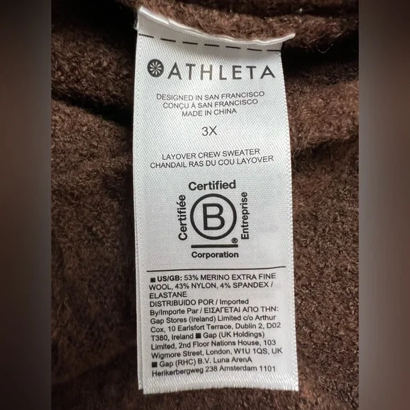 Athleta Layover Crew Sweater - Picture 10 of 15